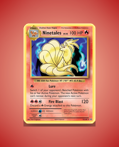 Collector’s Guide: Ninetales (Evolutions #15)