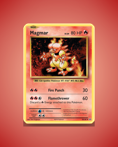 Collector’s Guide: Magmar (Evolutions #20)