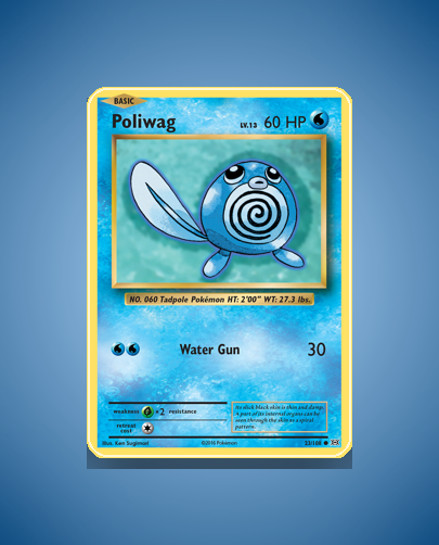 Collector’s Guide: Poliwag (Evolutions #23)