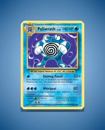 Collector’s Guide: Poliwrath (Evolutions #25)