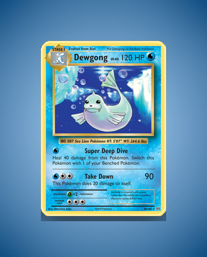Collector’s Guide: Dewgong (Evolutions #29)