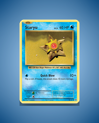 Collector’s Guide: Staryu (Evolutions #30)