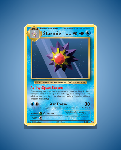 Collector’s Guide: Starmie (Evolutions #31)