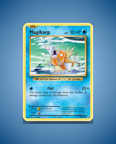Collector’s Guide: Magikarp (Evolutions #33)