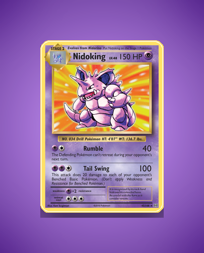 Collector’s Guide: Nidoking (Evolutions #45)