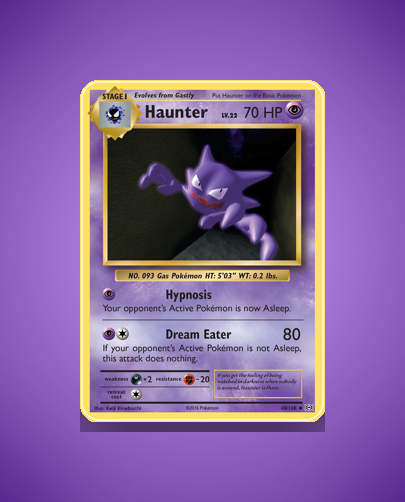 Collector’s Guide: Haunter (Evolutions #48)