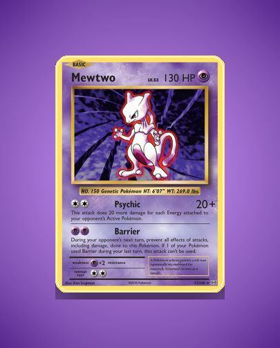 Collector’s Guide: Mewtwo (Evolutions #51)