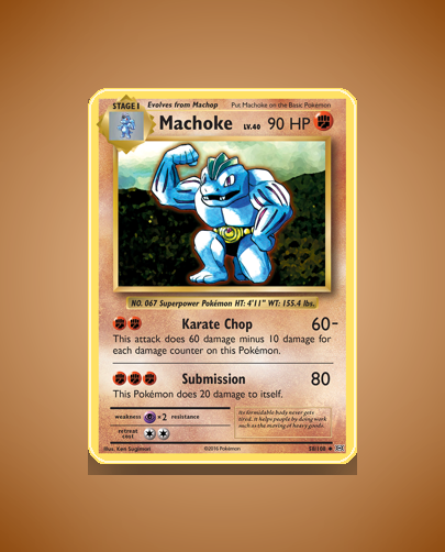 Collector’s Guide: Machoke (Evolutions #58)