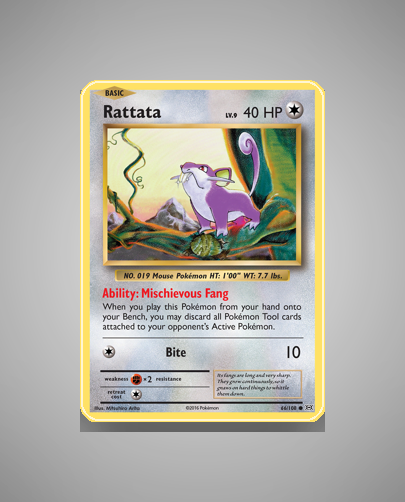 Collector’s Guide: Rattata (Evolutions #66)