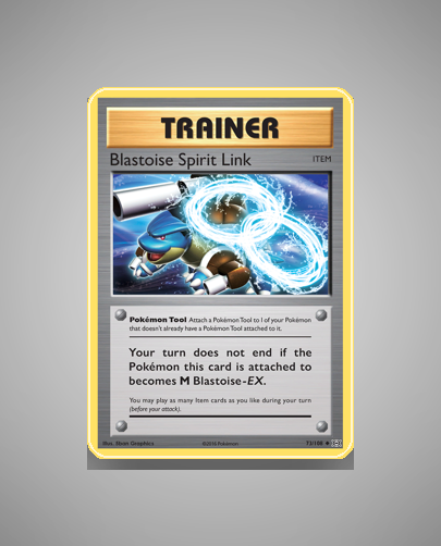 Collector’s Guide: Blastoise Spirit Link (Evolutions #73)