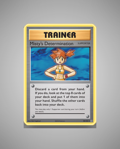 Collector’s Guide: Misty’s Determination (Evolutions #80)
