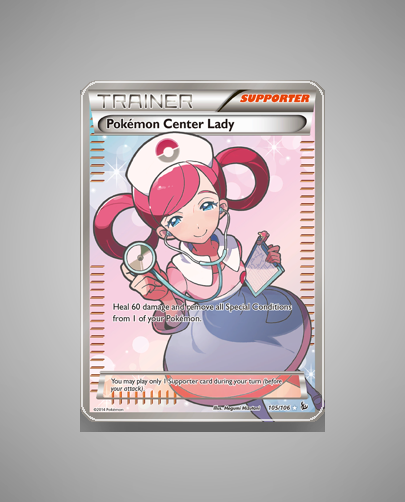Collector’s Guide: Pokémon Center Lady (Flashfire #105)