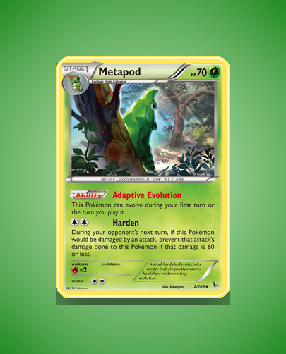 Collector’s Guide: Metapod (Flashfire #2)