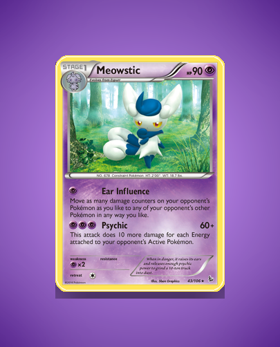 Collector’s Guide: Meowstic (Flashfire #43)