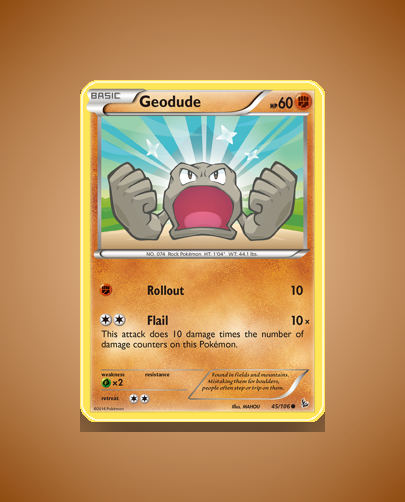 Collector’s Guide: Geodude (Flashfire #45)