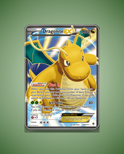 Collector’s Guide: Dragonite-EX (Furious Fists #108)