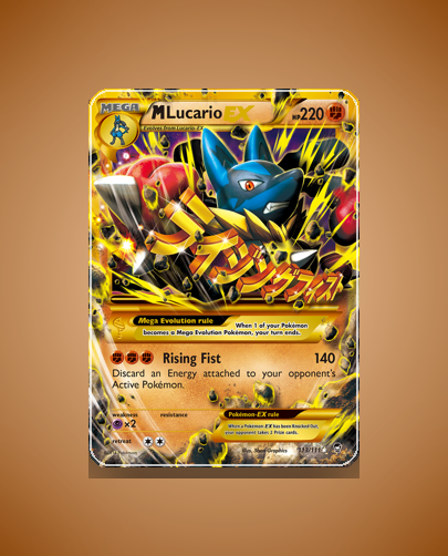 Collector’s Guide: M Lucario-EX (Furious Fists #113)