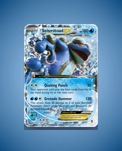 Collector’s Guide: Seismitoad-EX (Furious Fists #20)