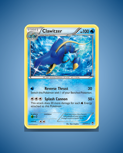 Collector’s Guide: Clawitzer (Furious Fists #24)