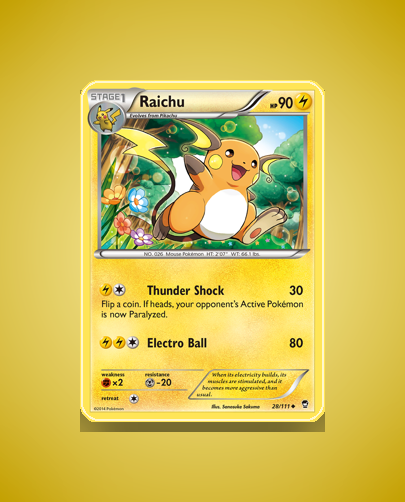 Collector’s Guide: Raichu (Furious Fists #28)