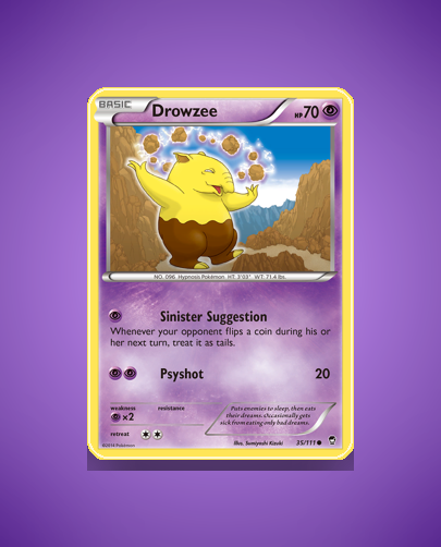 Collector’s Guide: Drowzee (Furious Fists #35)