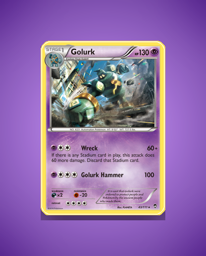 Collector’s Guide: Golurk (Furious Fists #43)