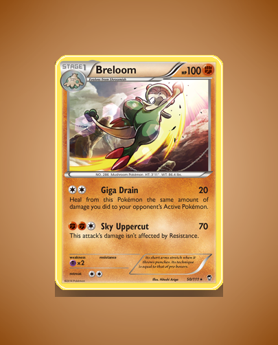 Collector’s Guide: Breloom (Furious Fists #50)