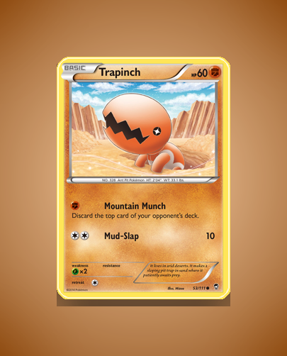 Collector’s Guide: Trapinch (Furious Fists #53)