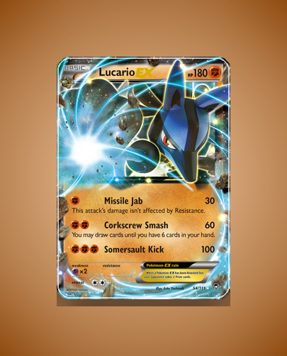 Collector’s Guide: Lucario-EX (Furious Fists #54)