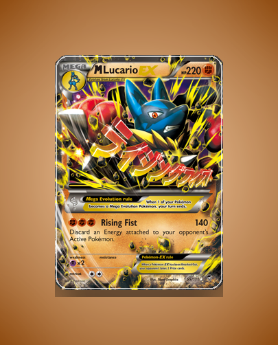 Collector’s Guide: M Lucario-EX (Furious Fists #55)