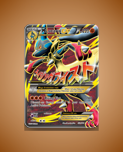 Collector’s Guide: M Lucario-EX (Furious Fists #55a)