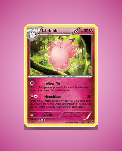 Collector’s Guide: Clefable (Furious Fists #71)