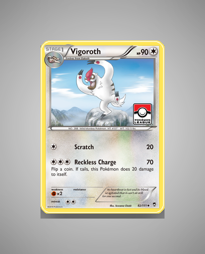 Collector’s Guide: Vigoroth (Furious Fists #82)