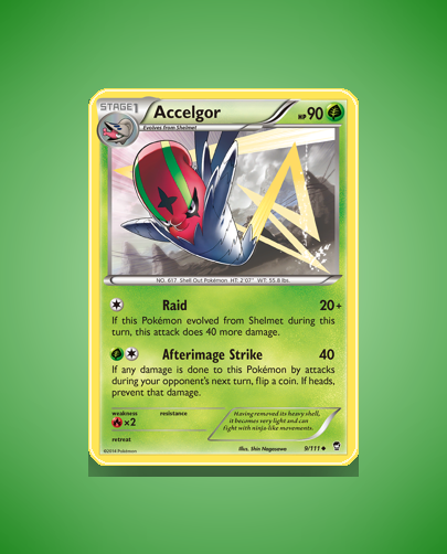 Collector’s Guide: Accelgor (Furious Fists #9)