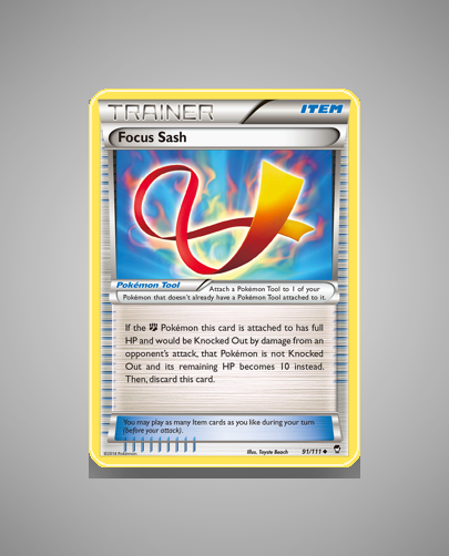 Collector’s Guide: Focus Sash (Furious Fists #91)