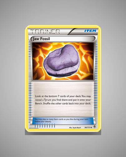 Collector’s Guide: Jaw Fossil (Furious Fists #94)