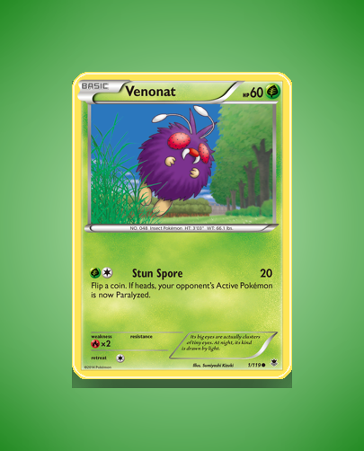 Collector’s Guide: Venonat (Phantom Forces #1)