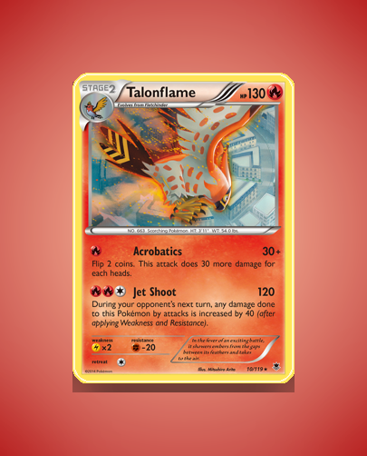 Collector’s Guide: Talonflame (Phantom Forces #10)