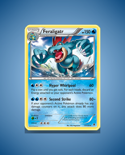 Collector’s Guide: Feraligatr (Phantom Forces #17)