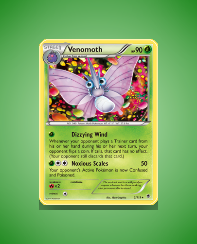 Collector’s Guide: Venomoth (Phantom Forces #2)