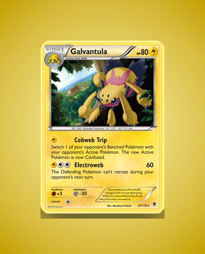 Collector’s Guide: Galvantula (Phantom Forces #27)