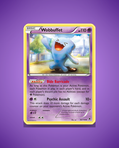 Collector’s Guide: Wobbuffet (Phantom Forces #36)
