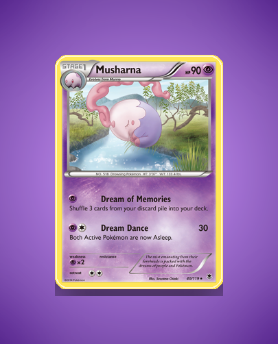 Collector’s Guide: Musharna (Phantom Forces #40)