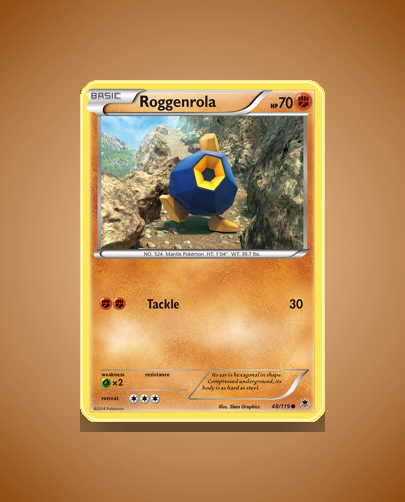 Collector’s Guide: Roggenrola (Phantom Forces #48)