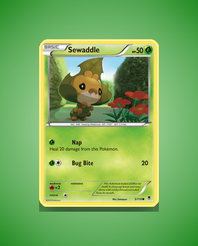 Collector’s Guide: Sewaddle (Phantom Forces #5)