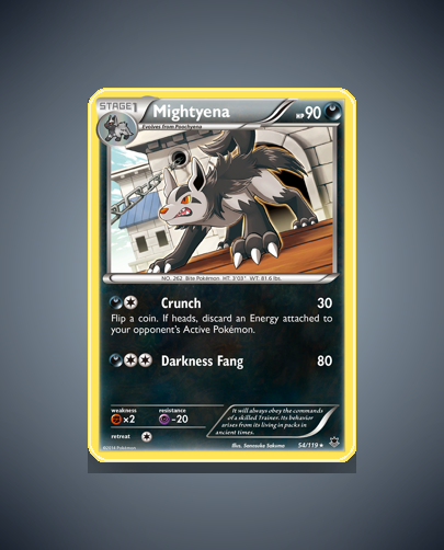 Collector’s Guide: Mightyena (Phantom Forces #54)