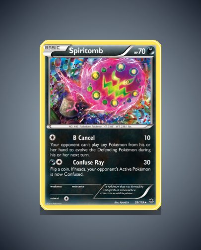 Collector’s Guide: Spiritomb (Phantom Forces #55)