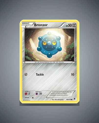 Collector’s Guide: Bronzor (Phantom Forces #60)