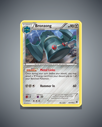 Collector’s Guide: Bronzong (Phantom Forces #61)