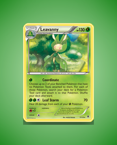 Collector’s Guide: Leavanny (Phantom Forces #7)